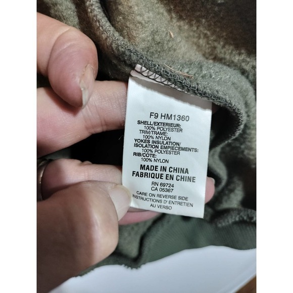 Columbia green jacket vest with pockets men's medium - Picture 5 of 7